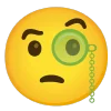 Telegram emojisi «green» 🧐