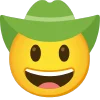 green emoji 🤠