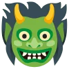 Telegram emojisi «green» 👹