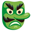 green emoji 👺