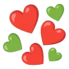 green emoji ❤️