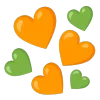 Telegram emojisi «green» 🧡
