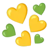 green emoji 💛