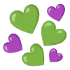 green emoji 💜