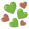 green emoji 🤎