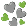 Telegram emojisi «green» 🩶