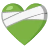 Telegram emojisi «green» ❤️‍🩹