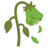 Telegram emojisi «green» 🥀