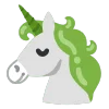 Telegram emojisi «green» 🦄