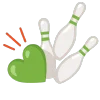 Telegram emojisi «green» 🎳