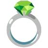 Telegram emojisi «green» 💍