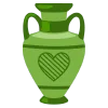 green emoji 🏺
