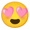 Telegram emojisi «pink» 😍