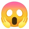 Telegram emoji «pink» 😱