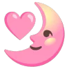 Telegram emojisi «pink» 🌛