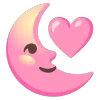 Telegram emojisi «pink» 🌜