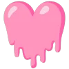 Telegram emoji «pink» 🫠