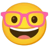 Telegram emojisi «pink» 🤓