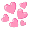 Telegram emoji «pink» 🩷