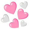 Telegram emojisi «pink» 🤍