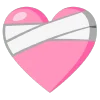 pink emoji ❤️‍🩹