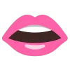 Telegram emoji «pink» 👄