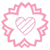 Telegram emoji «pink» 💮