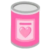 pink emoji 🥫