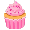 pink emoji 🧁