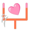 Telegram emoji «pink» ⛩