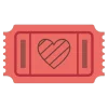 Telegram emojisi «pink» 🎟