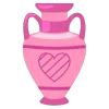 Telegram emoji «pink» 🏺