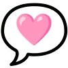 Telegram emoji «pink» 💬
