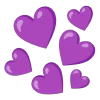 Эмодзи violet  💜