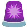 Эмодзи violet  🚨