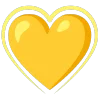 yellow emoji 🩷