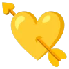 yellow emoji 💘