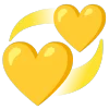 yellow emoji 💞