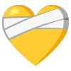 yellow emoji ❤️‍🩹
