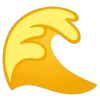 yellow emoji 🌊