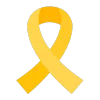 yellow emoji 🎗