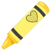 yellow emoji 🖍