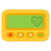 yellow emoji 📟