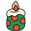 Емодзі christmas emojis 🕯
