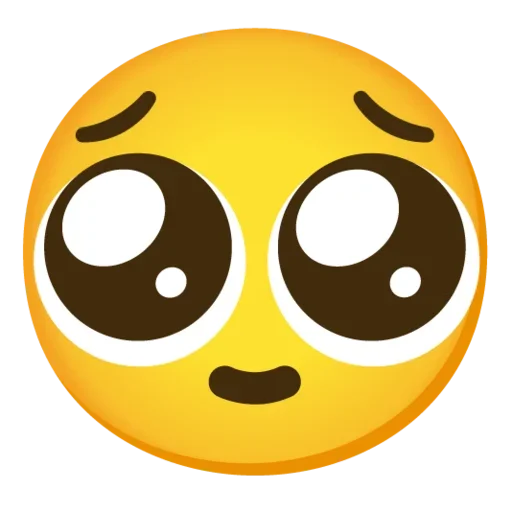 Стикер Telegram «Emojis » 🥺