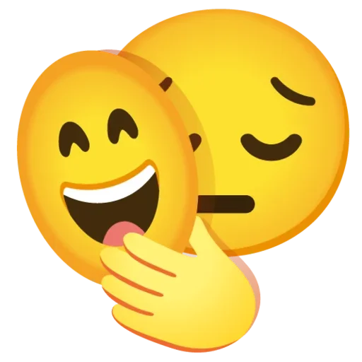 Telegram Sticker «Emojis» 😔