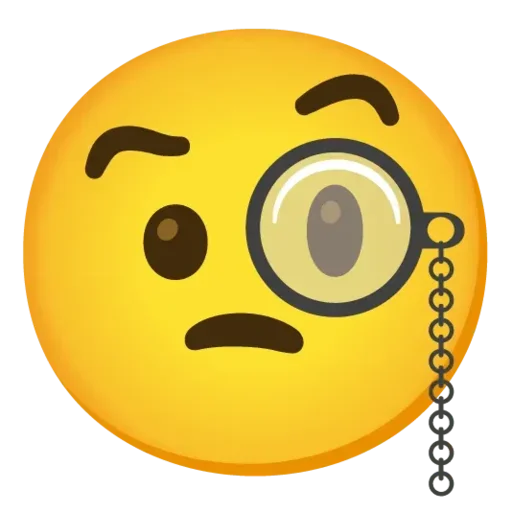 Telegram Sticker «Emojis» 🤓