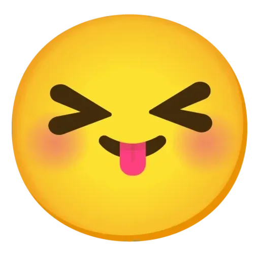 Стикер Telegram «Emojis» 😝