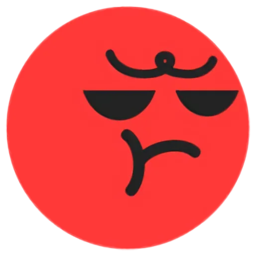 Стікер TikTok Emoji  😒