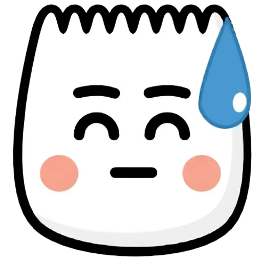 Стікер Telegram «TikTok Emoji » 😓